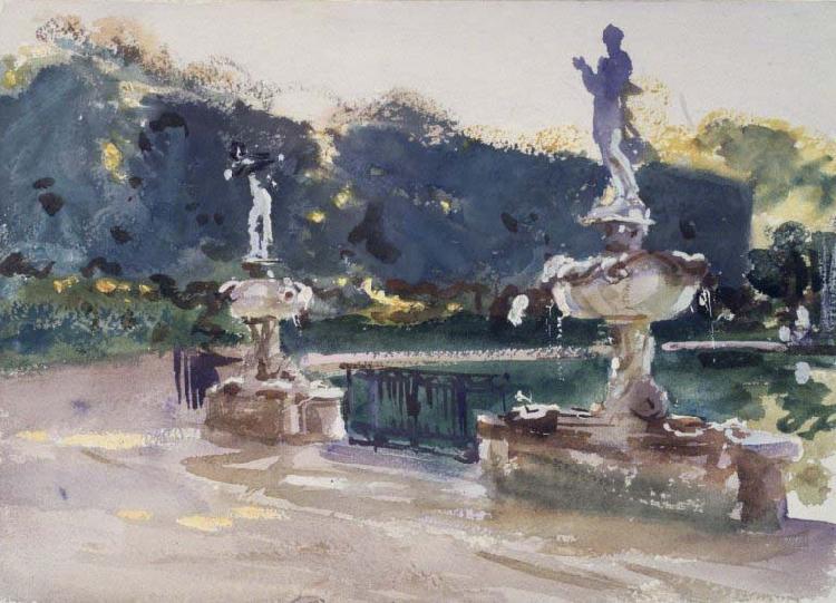 John Singer Sargent Boboli Gardens